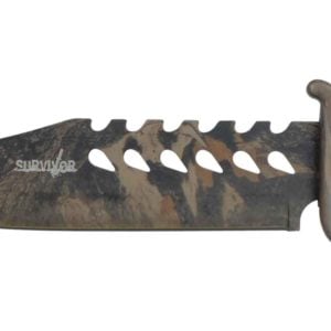 Woodland Camo Survivor Knife