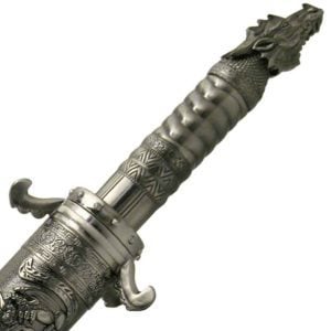 Double Dragon Damascus Knives