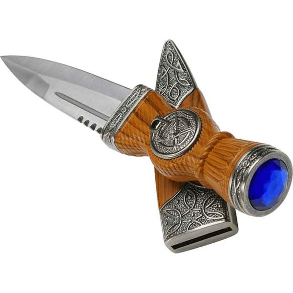 Wood Sgian Dubh