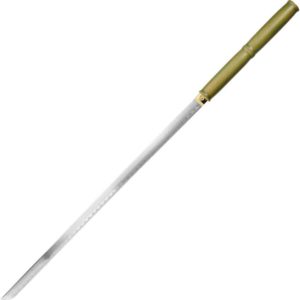 Brown Bamboo Shirasaya Sword