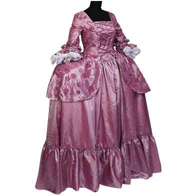 Pink Antoinette Dress - MCI-210 - Medieval Collectibles