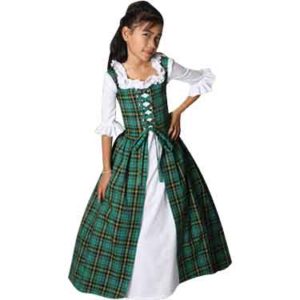 Girl's Scottish Tartan Dress