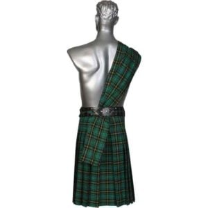 Men's Scottish Kilt with Scarf