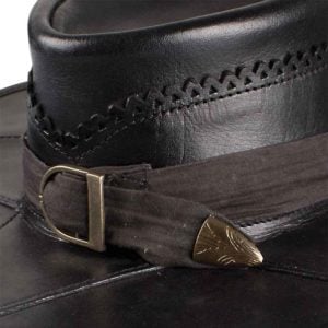 Leather Witch Hunter Hat