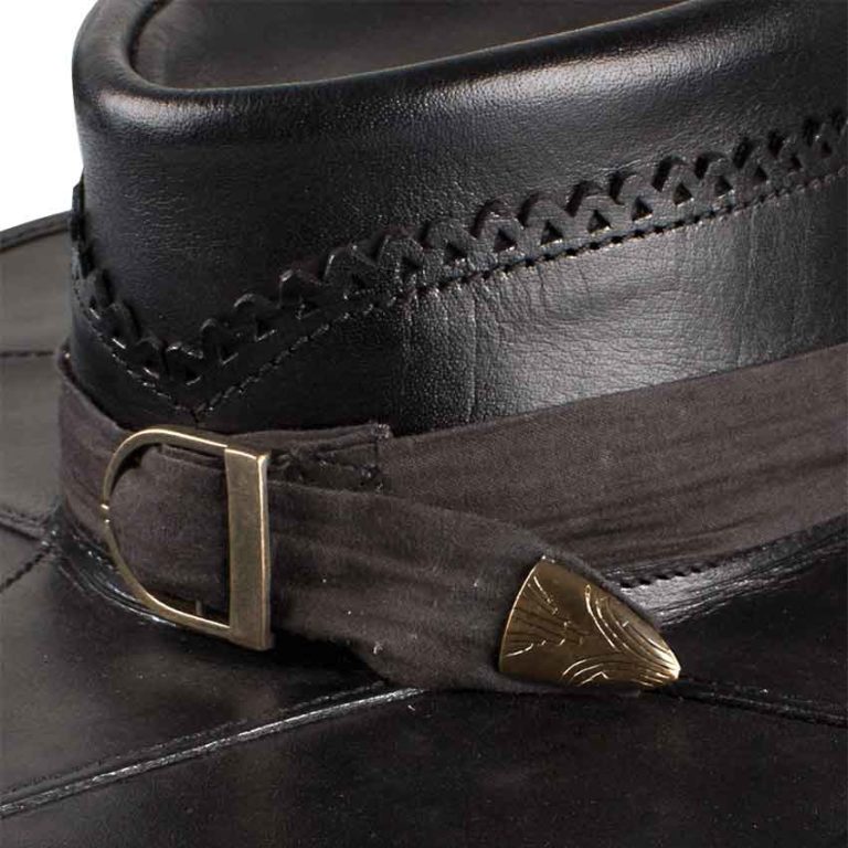 Leather Witch Hunter Hat