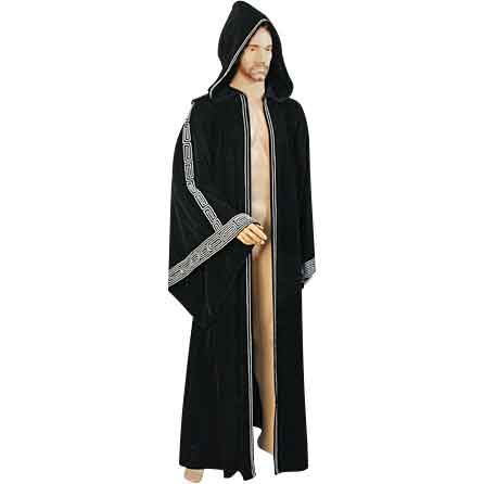 Mens Hooded Druidic Ritual Robe