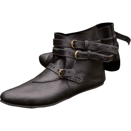 Godfrey Leather Shoes - MCI-3317 - Medieval Collectibles