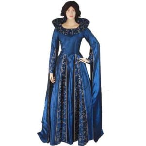 Draped Sleeve Renaissance Dress