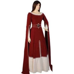 Draped Sleeve Medieval Dress