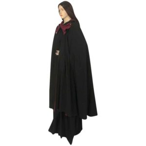 Short Medieval Forest Cloak