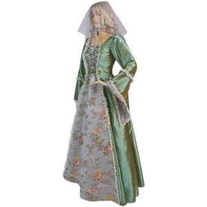 Lace Up Bodice Medieval Gown