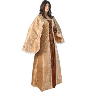 Open Sleeves Renaissance Gown