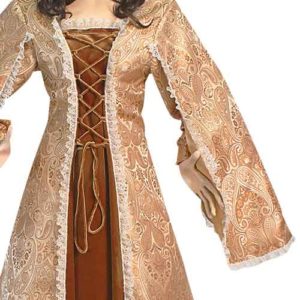 Open Sleeves Renaissance Gown