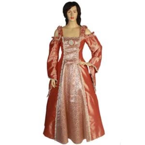 Open Shoulder Renaissance Dress