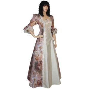 Spring Flower Renaissance Gown