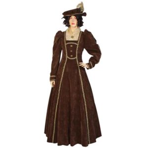 Antique Velvet Renaissance Dress
