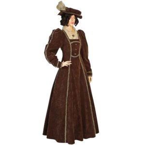 Antique Velvet Renaissance Dress