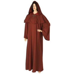 Womens Celtic Ritual Robe With Hood