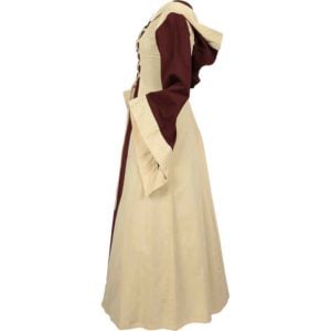 Ladies Hooded Medieval Dress