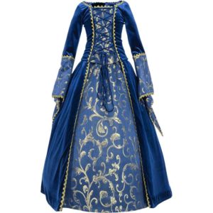 Graceful Royal Velvet Gown