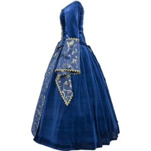 Graceful Royal Velvet Gown