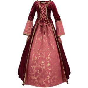 Graceful Royal Velvet Gown