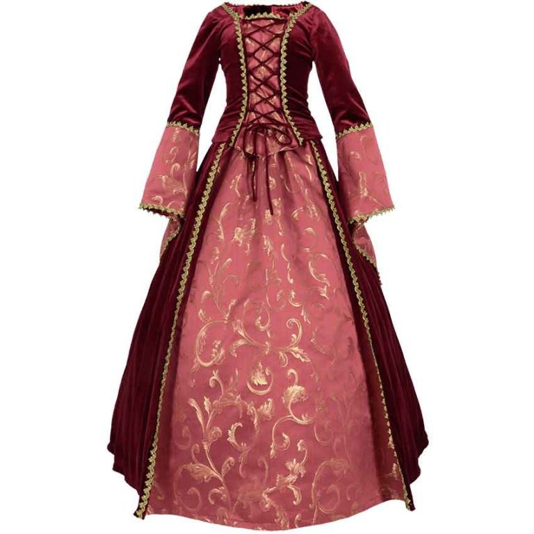 Graceful Royal Velvet Gown