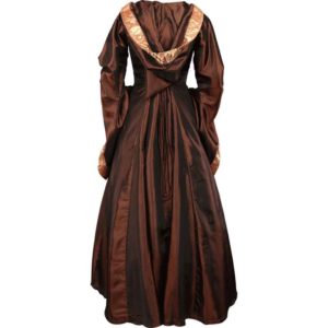 Alluring Damsel Dress with Hood – Copper