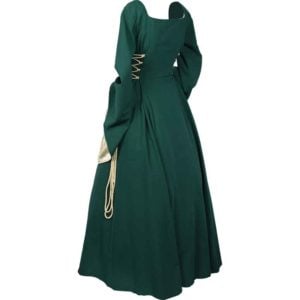 Side Laced Medieval Maiden Dress