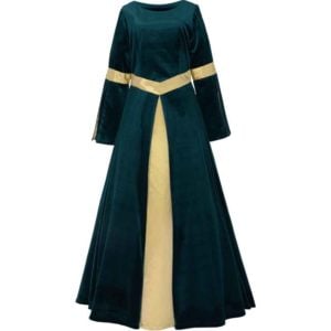 Ladies Velvet Renaissance Gown