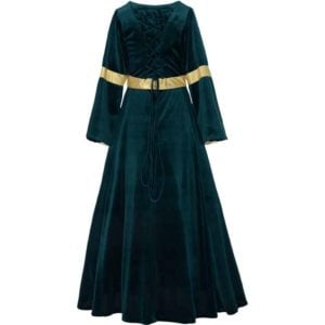 Ladies Velvet Renaissance Gown