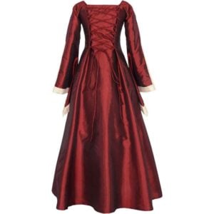 Renaissance Sorceress Dress – Burgundy