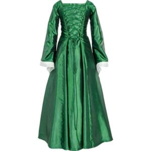Renaissance Sorceress Dress – Green