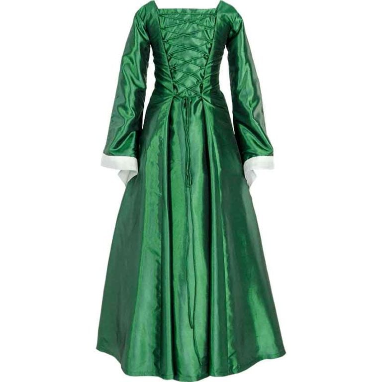 Renaissance Sorceress Dress – Green