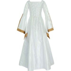 Renaissance Sorceress Dress – White