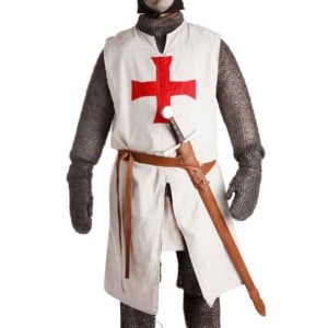 White Templar Knight Overcoat