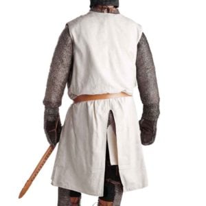 White Templar Knight Overcoat