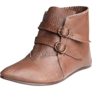 Buckled Low Boots