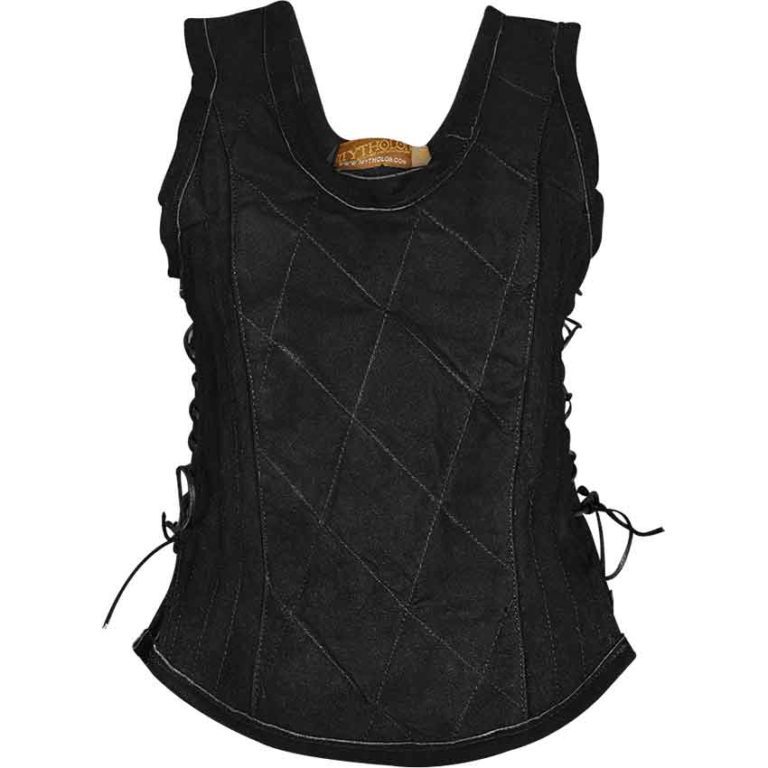 Lucy Padded Suede Bodice