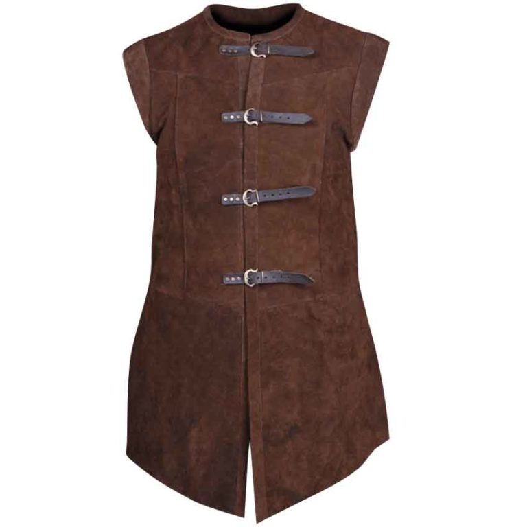 Garen Suede Vest - MY100145 - Medieval Collectibles