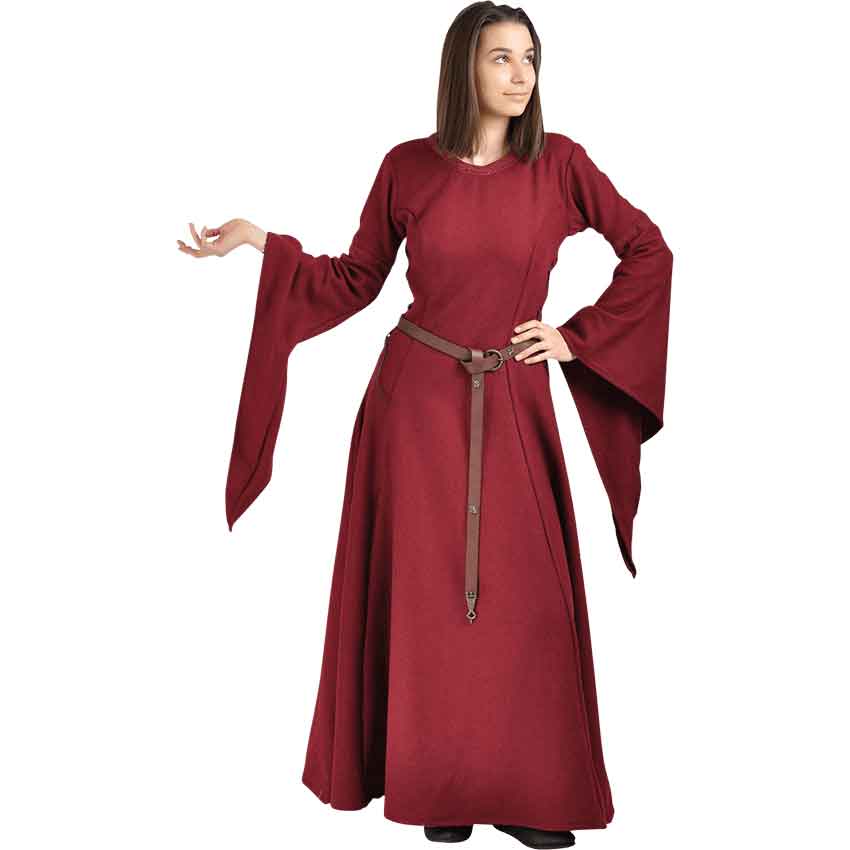 Lenora Wool Dress - MY100458 - Medieval Collectibles