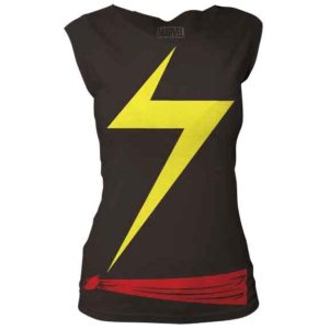 Ms. Marvel Suit Sleeveless Top