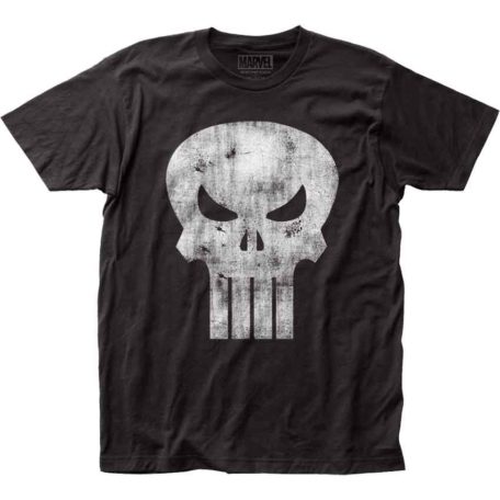 The Punisher Distressed Logo T-Shirt - NW-PUN04 - Medieval Collectibles