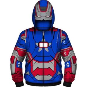 Junior Iron Patriot Suit Hoodie