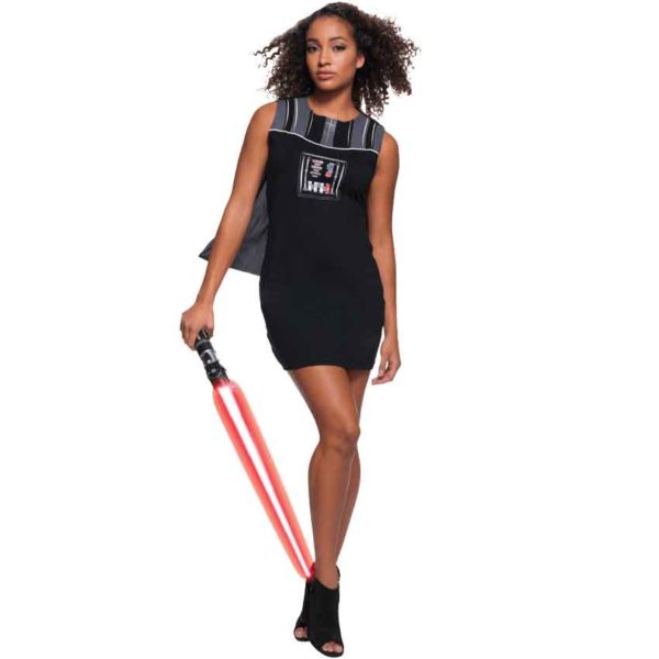 Adult Darth Vader Rhinestone Tank Dress