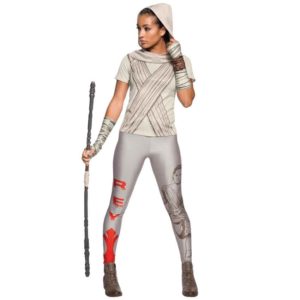 Adult Rey Hooded Rhinestone Costume Top