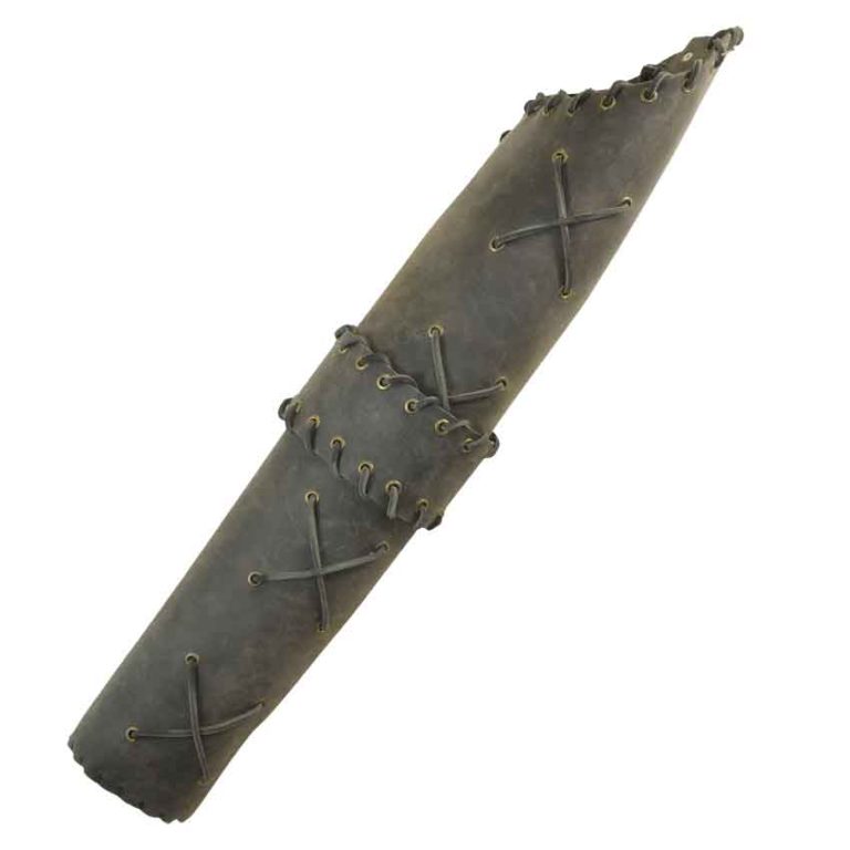 Leather Laced Shoulder Quiver