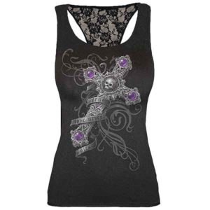 True Love Womens Lace Tank Top