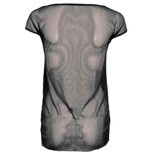 Blood Rose 2-in-1 Womens Mesh T-Shirt