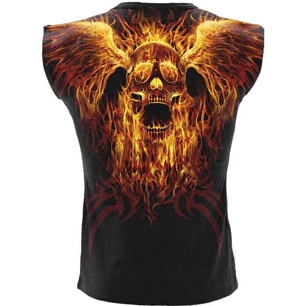 Hellfire Sleeveless Shirt - SL-00514 - Medieval Collectibles